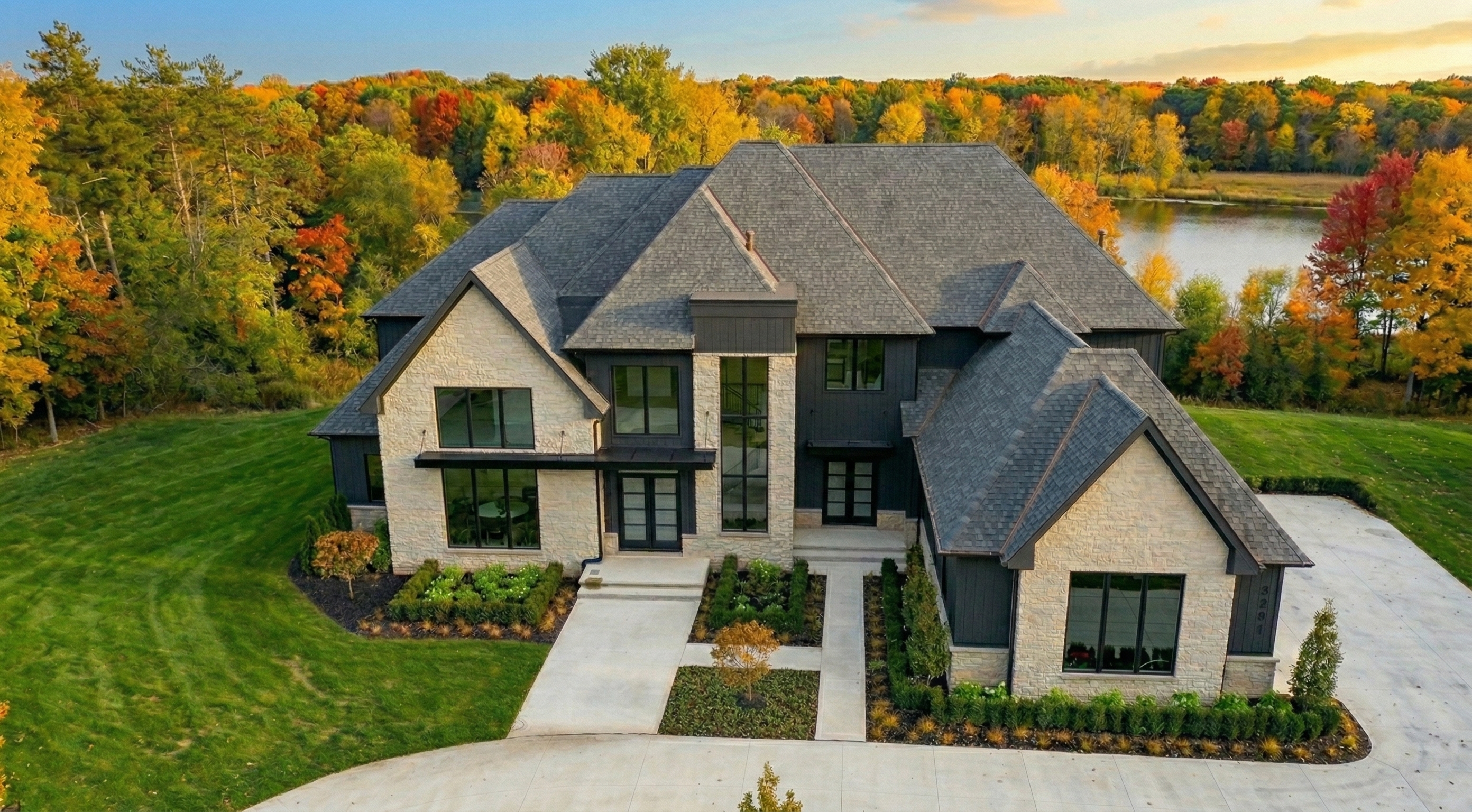 Michigan home with new roof installed through the program